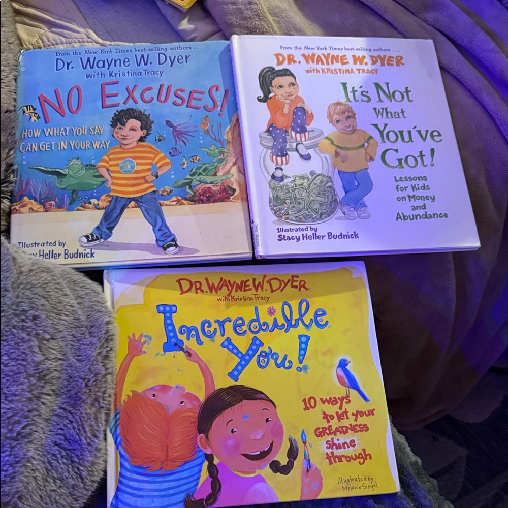Lot of 3 Dr. Dwayne Dyer Children’s Books - Self Confidence